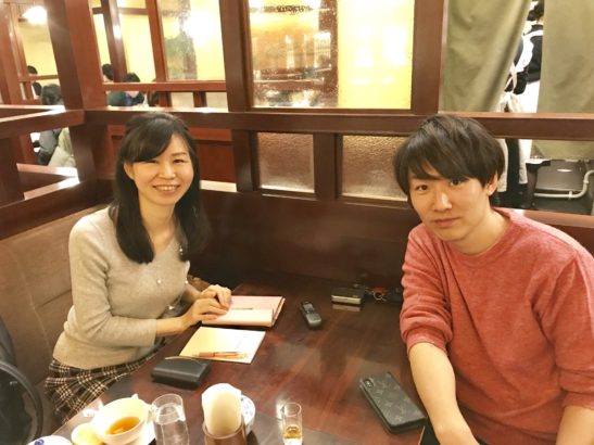 インタビュー取材写真